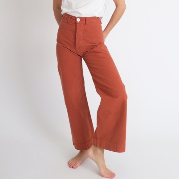 Jesse Kamm Pants - Jesse Kamm Sailor Pants in Paprika